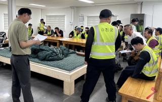 [NSP NEWS Image]강진군, 폭염 대비 현장 근로자 건강 및 안전 보호 만전