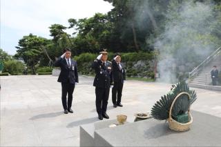 (NSP NEWS Image)제30대 포항해양경찰서장 김태균 총경 취임