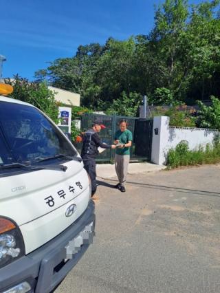(NSP NEWS Image)포항시, 산불진화차량 활용 농업인 온열질환 예방 현장 예찰 강화