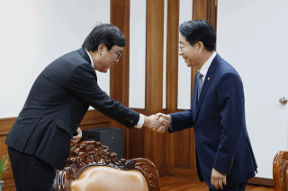 (NSP NEWS Image)조정식 국회의장, 최휘영 문화체육관광부 장관 접견