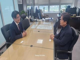 (NSP NEWS Image)안재민 상주시장, 정부세종청사 찾아 2027년 국비 확보 ‘총력’