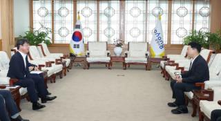 (NSP NEWS Image)박용선 포항시장, 농어촌공사와 가뭄 대응·협력 강화...농업용수 공급 대책 논의