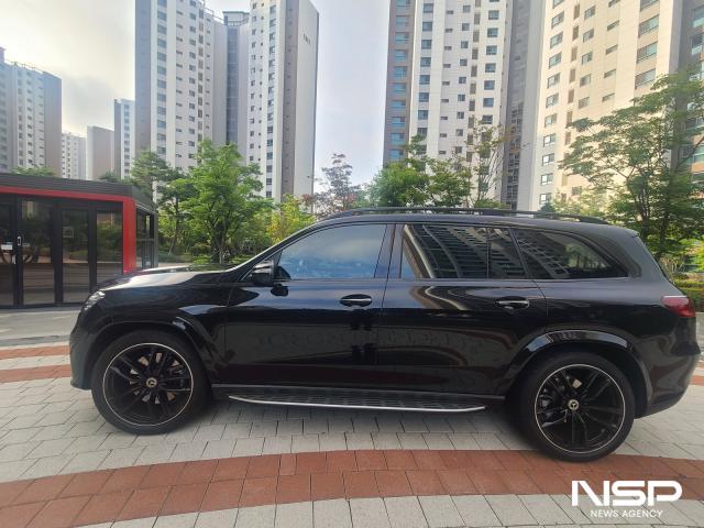 -벤츠 GLS 450 4MATIC AMG 라인 (사진 = 강은태 기자)
