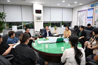 (NSP NEWS Image)성중기 완주군의장, 학교우유급식 개선 학부모 간담회 개최