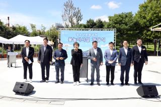 (NSP NEWS Image)수원시의회, 청소년문화공원 물놀이시설 개장 축하