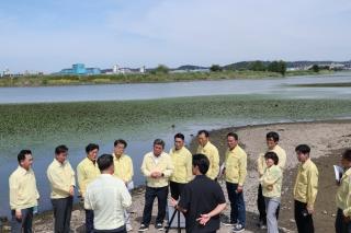 (NSP NEWS Image)포항시의회, 폭염·가뭄 대응 농업 현장 긴급 점검