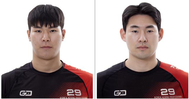 -박건수(29기, S2, 김포), 김태완(29기, S1, 동서울) 선수(오른쪽). (사진 = 국민체육진흥공단)