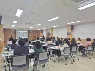 (NSP NEWS Image)영덕교육지원청, 여름방학 중 급식종사자 정기안전보건교육 실시