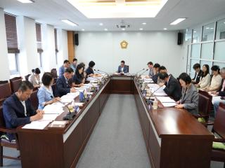 (NSP NEWS Image)영천시의회, 8월 정례간담회 개최