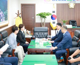 (NSP NEWS Image)영주시의회, 국민의힘 양향자 최고위원과 ‘지방위기, AI·첨단산업’ 주제 간담회 가져
