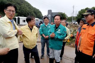(NSP NEWS Image)안동시, 일직·남선·임하 3개 면 호우피해 ‘특별재난지역’ 선포