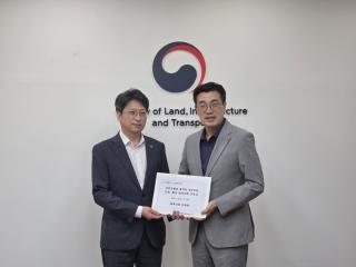(NSP NEWS Image)최원용 평택시장, 국토교통부 방문…도로·철도 핵심 현안 지원 요청