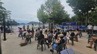 (NSP NEWS Image)광양 배알도 별빛야영장, 음악으로 물든 여름밤…‘별빛 버스킹’ 성료
