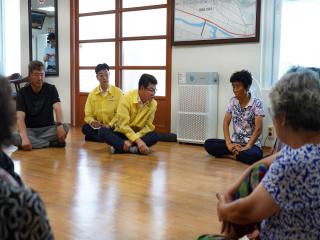 (NSP NEWS Image)황이주 울진군수, 재난대비 현장점검