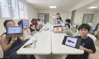 (NSP NEWS Image)용인특례시, 신갈오거리 도시재생 ‘디지털 드로잉 굿즈 만들기’ 프로그램 운영