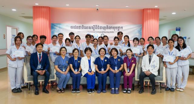 (NSP NEWS Image)전주예수병원, 캄보디아 예비 간호사에 ‘선진 간호 술기’ 전수