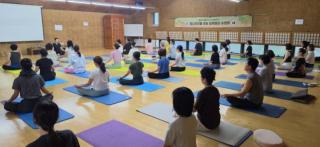 (NSP NEWS Image)“내면의 침묵을 경험한다”…원광디지털대 요가명상학과, 하계 침묵 명상 수련회 진행