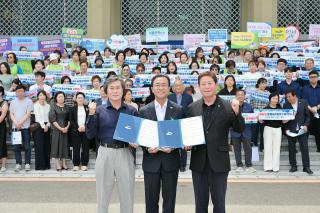 (NSP NEWS Image)여수시, 섬박람회 성공개최 음식·숙박업소 친절 실천 다짐대회 개최