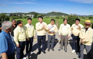 (NSP NEWS Image)칠곡군의회, 가뭄 피해지역 잇단 현장 점검 및 예방책 마련 논의