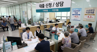 (NSP NEWS Image)금융당국, 가계대출 총량 3%로 상향…‘대출 오픈런’에 정책 기조 선회