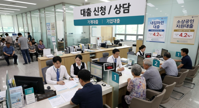 금융당국이 올해 가계대출 총량 증가율 목표를 기존 1.5%에서 3.0%로 두 배 상향했다. (사진 = AI제미나이 생성)