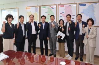 (NSP NEWS Image)의성군, 지역 현안사업 국비 확보 위해 국회 방문