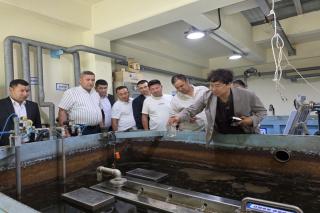 (NSP NEWS Image)우즈베키스탄 경제교류단, 경주 물정화 기술에 ‘주목’