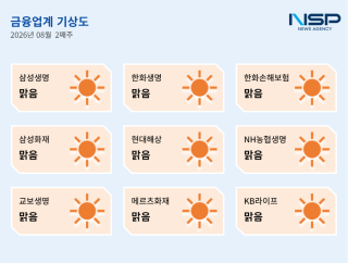 (NSP NEWS Image)[보험업계기상도] 보험사 9개사 모두 ‘맑음’…실적·건전성 지표 개선