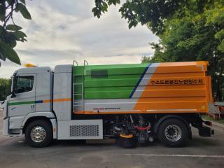 (NSP NEWS Image)안산시, 수소 진공노면청소차 첫 도입…친환경 도로 청소 차량 전환 본격화