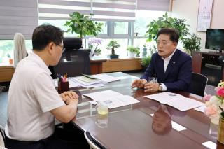 (NSP NEWS Image)장흥군, 국회·세종정부청사 찾아 2027년도 국비 확보 총력