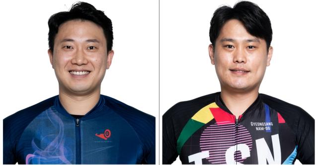 윤민우(20기, A1, 창원상남) 선수(왼쪽), 이형민(24기, A1, 창원상남) 선수. (사진 = 국민체육진흥공단)