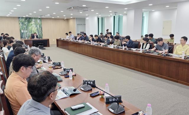 담양군이 최근 개최한 ‘2027 남도정원 비엔날레’ 기본계획 수립 용역 최종보고회. (사진 = 담양군)