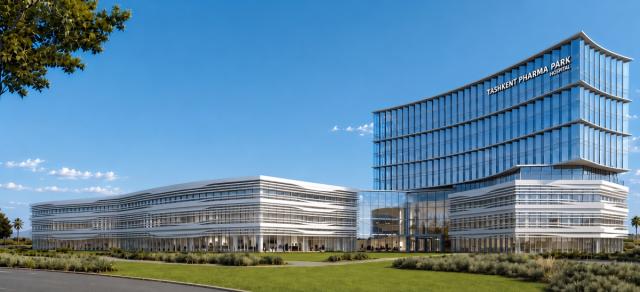 타슈켄트 파마파크(Tashkent Pharma Park) 임상시험병원 (사진 = 영남대학교의료원)