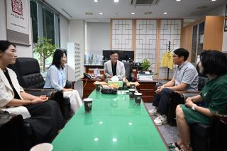 (NSP NEWS Image)심부건 완주군부의장, 마을공동체 대표와 간담회