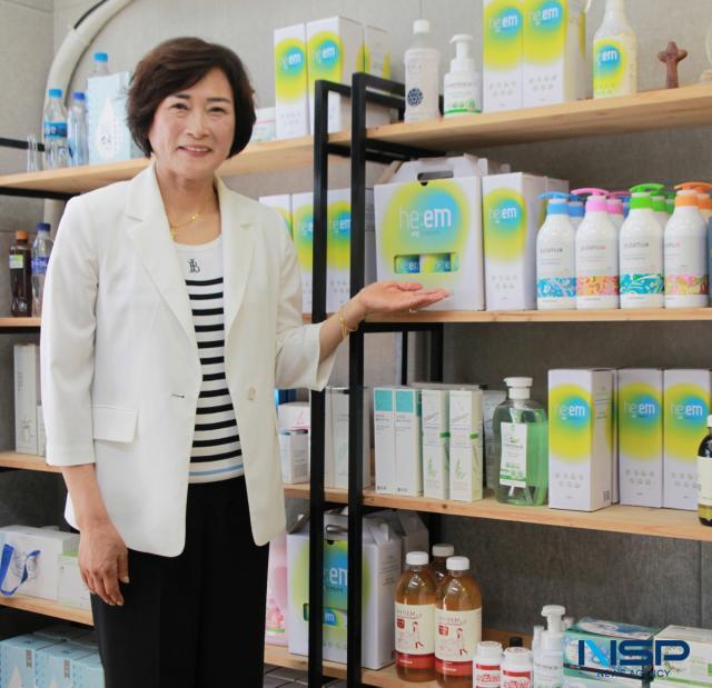 김정희 에코이앤씨 대표. (사진 = 김종식 기자)