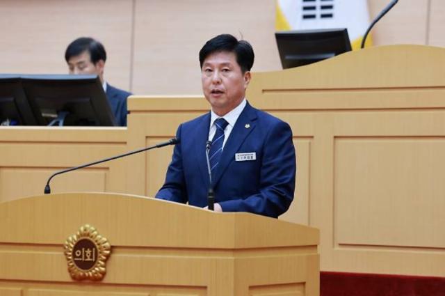 주연창 특별시의원이 통합특별시 조직개편안이 동부권 소외를 고착화할 수 있다고 지적했다. (사진 = 특별시의회)