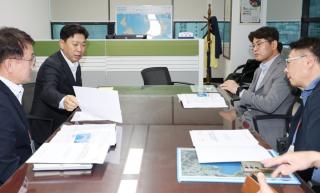(NSP NEWS Image)박용선 포항시장, 해수부 찾아 해양수산 분야 핵심 현안 정부 지원 요청