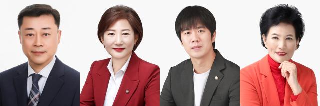 안산시의회가 24일 개회하는 제305회 임시회에서 의원발의 안건 4건을 심의한다. 사진 왼쪽부터 안건을 발의한 김재국·현옥순·설호영·이진분 의원. (사진 = 안산시의회)