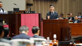 (NSP NEWS Image)김남국 의원, 국회 예결위서 GTX-C 8월 착공 확인 및 안산 지역 현안 질의
