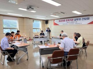(NSP NEWS Image)영주시보건소, 응급환자 신속 이송.수용 위한 ‘유관기관 실무자 간담회’ 열어