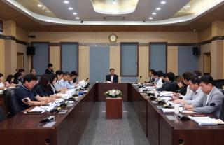 (NSP NEWS Image)평택시의회, 4대 폭력 예방교육 및 8월 정기 의원간담회 개최