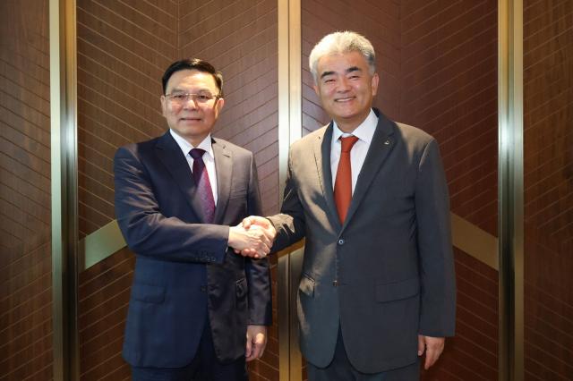 (NSP NEWS Image)정원주 대우건설 회장, 베트남 산업통상부 장관 면담