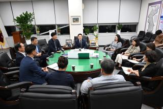 (NSP NEWS Image)성중기 완주군의회 의장, 주민자치협의회와 간담회