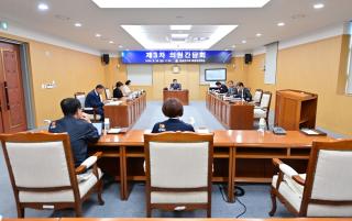 (NSP NEWS Image)청송군의회, 제290회 정례회 폐회 및 제3회 의원 간담회 개최