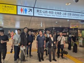 (NSP NEWS Image)김천시, 일본 철도 선진사례 현장견학 실시… 미래 철도도시 발전방향 모색