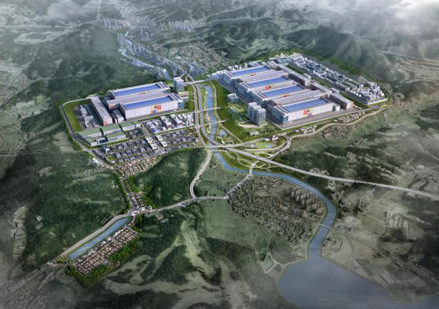 용인 첨단시스템반도체 국가산업단지 조감도 (이미지 = LH)