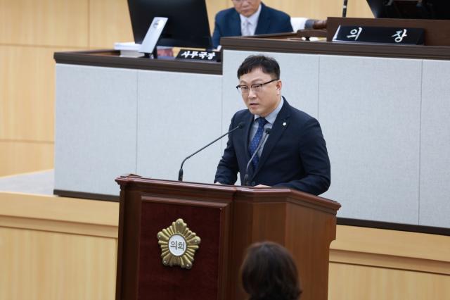 김소리 의원이 제257회 정례회에서 에너지 생산도시 여수의 특성을 살려 시민의 유류비 부담을 덜 수 있는 정책 마련을 제안했다. (사진 = 여수시의회)