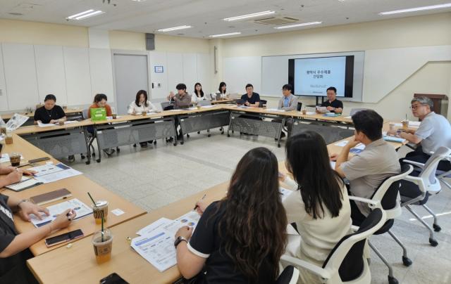 (NSP NEWS Image)평택시, ‘우수제품 선정기업’ 간담회 개최…중소기업 판로 확대 모색