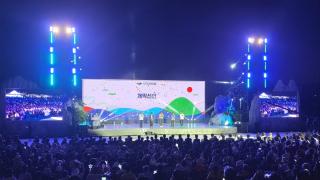 (NSP NEWS Image)여수세계섬박람회 개막식, 길어진 정치인 축사는 ‘옥의 티’ 지적
