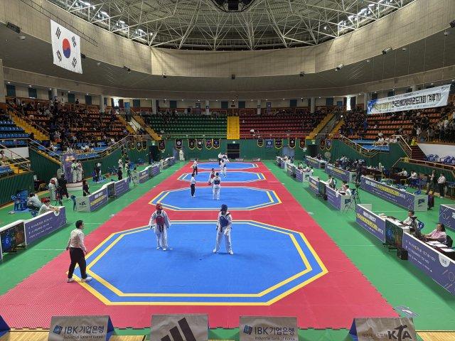 제61회 대통령기 전국단체 대항태권도대회 (사진 = 구럐군청)